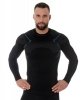 Brubeck Bluza Thermo LS13040A czarno-niebieska